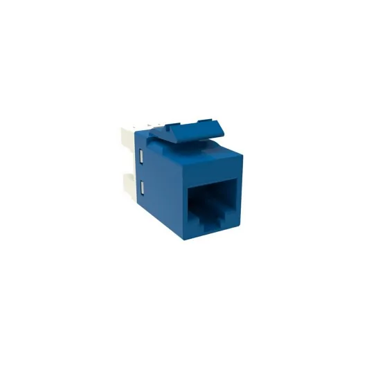 Dado modular serie SL, RJ45, Cat6 sin blindaje, azul