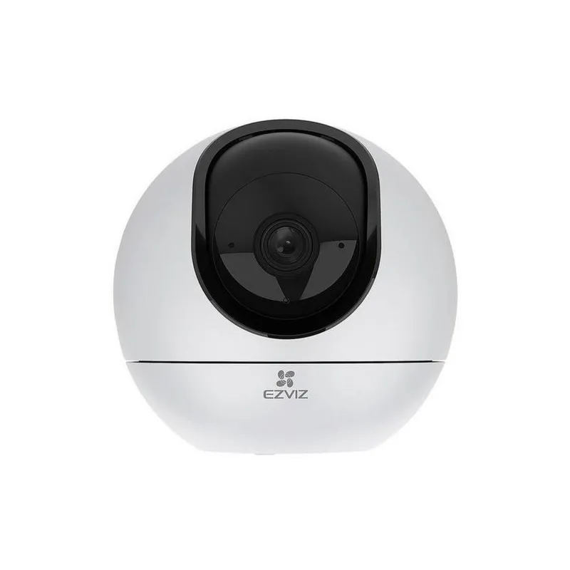 Cámara 4 MPX , panoramica, audio bidireccional, detección de humano y mascota, activacion por sonido, IR 10m, soporta microSD hasta 256GB (no inlucida), puerto rj45, transformador 5v incluido